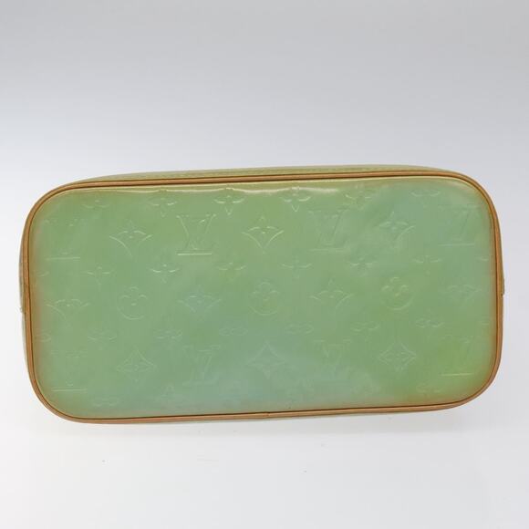 LOUIS VUITTON Monogram Vernis Houston Hand Bag Baby Blue M91005 - Picture 9 of 13